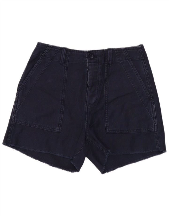 Gap Womens Chino Shorts US 4 Small W28 Navy Blue Cotton