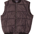 Esprit Mens Padded Gilet UK 40 Large Black Polyester