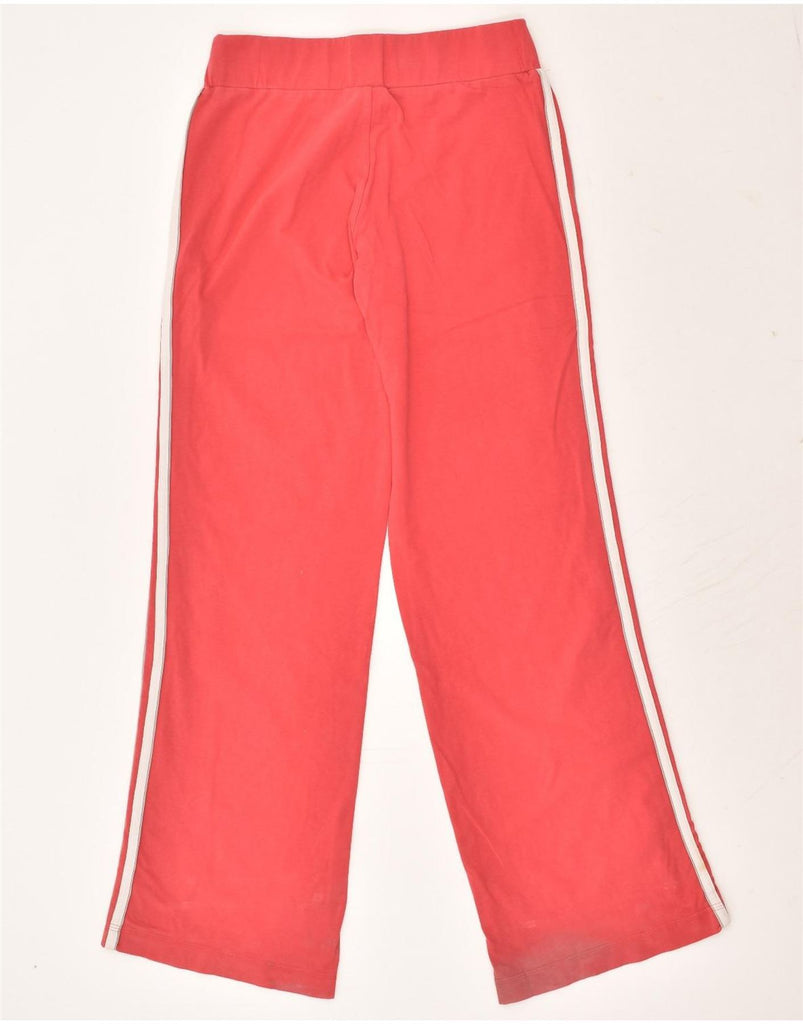 ADIDAS Womens Tracksuit Trousers UK 12 Medium Pink Cotton | Vintage Adidas | Thrift | Second-Hand Adidas | Used Clothing | Messina Hembry 