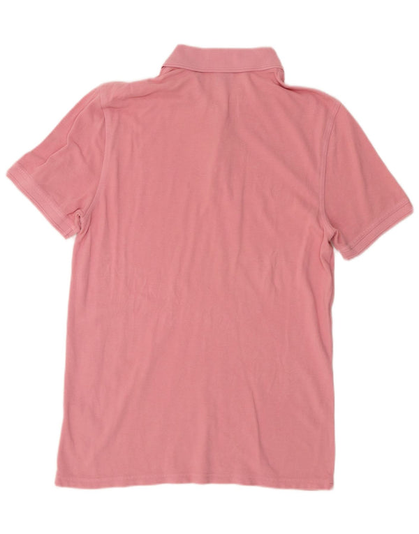 Hugo Boss Mens Slim Fit Polo Shirt Medium Pink Cotton
