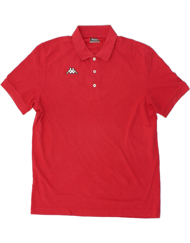 KAPPA Mens Polo Shirt XL Red Cotton | Vintage Kappa | Thrift | Second-Hand Kappa | Used Clothing | Messina Hembry 