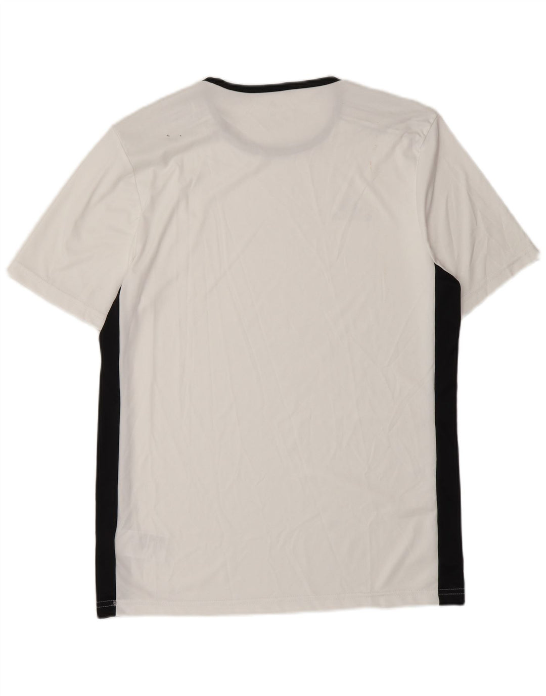 Adidas Mens Aeroready T-Shirt Top Medium White Colourblock Polyester