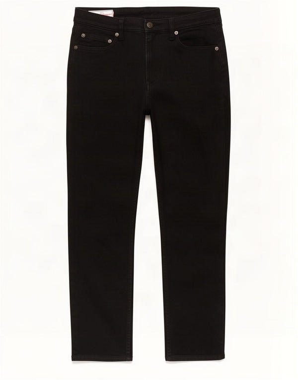Gap Womens Vintage Crop Mid Rise Slim Jeans W29 L25 Black Cotton