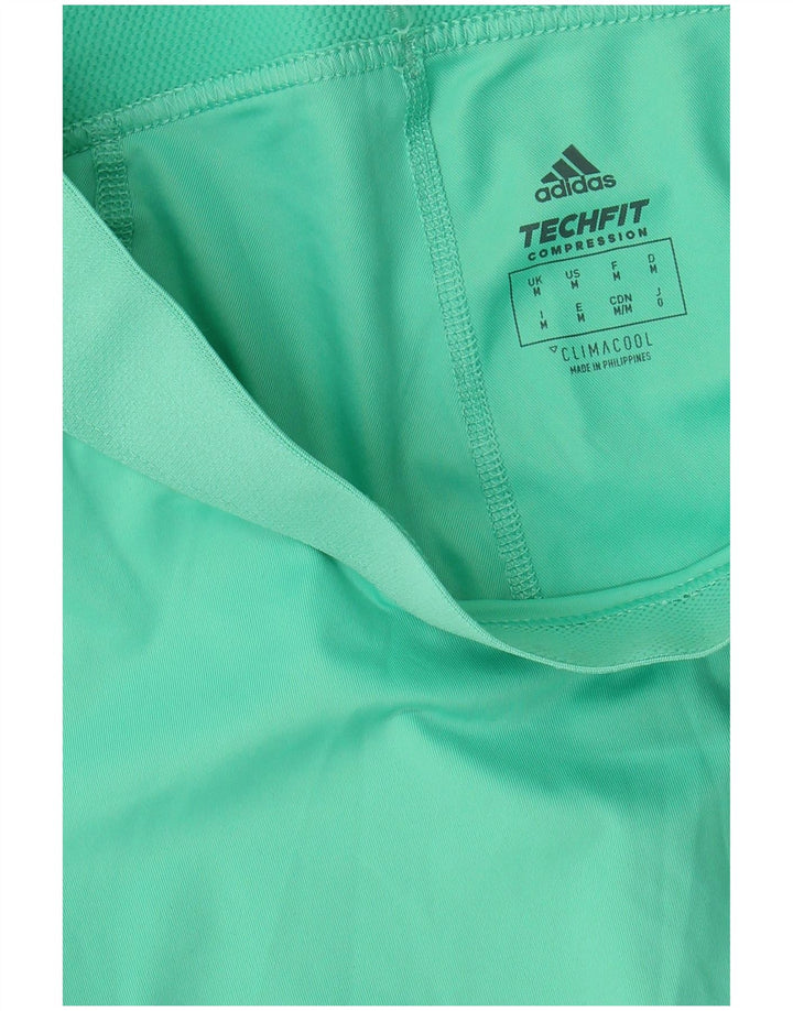 Adidas Womens Climacool Leggings UK 12 Medium  Turquoise