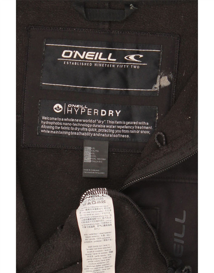 O'Neill Mens Windbreaker Jacket UK 42 XL Black Polyester
