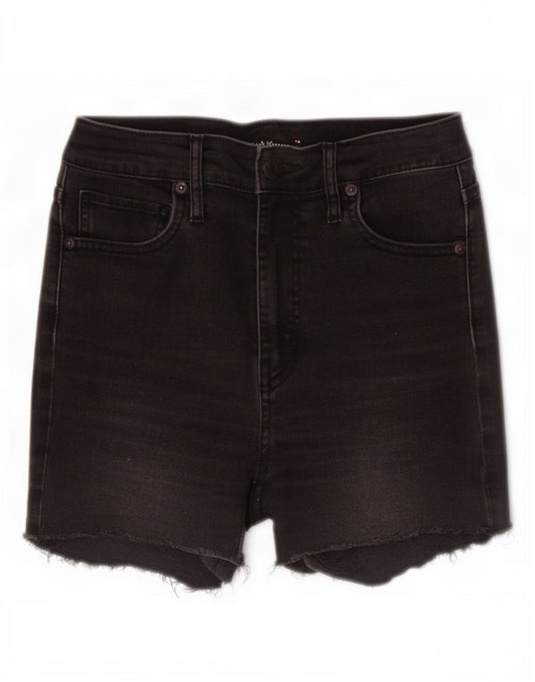 Levi's Womens Mile High Skinny Denim Shorts W26 Small Black