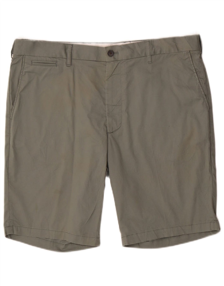 Marks & Spencer Mens Chino Shorts W38 XL Khaki Cotton