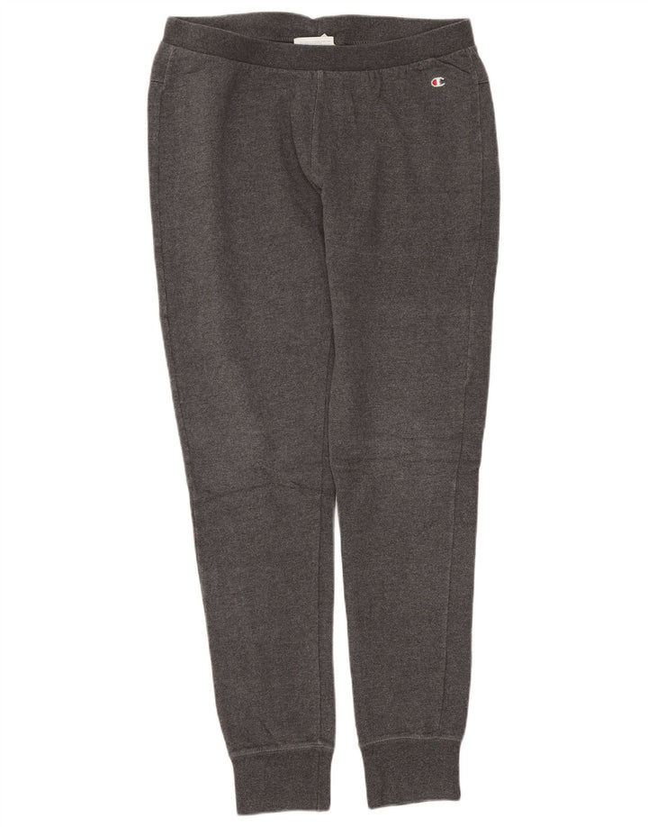 Champion Womens Tracksuit Trousers Joggers UK 16 Large Grey