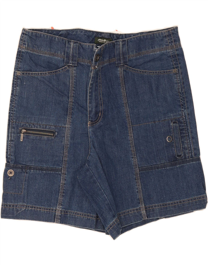 EDDIE BAUER Womens Denim Shorts US 14 XL W36  Blue Cotton Vintage Eddie Bauer and Second-Hand Eddie Bauer from Messina Hembry 
