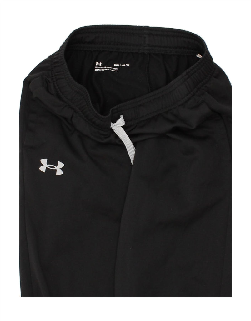 UNDER ARMOUR Boys Tracksuit Trousers Joggers 9-10 Years Medium Black | Vintage Under Armour | Thrift | Second-Hand Under Armour | Used Clothing | Messina Hembry 