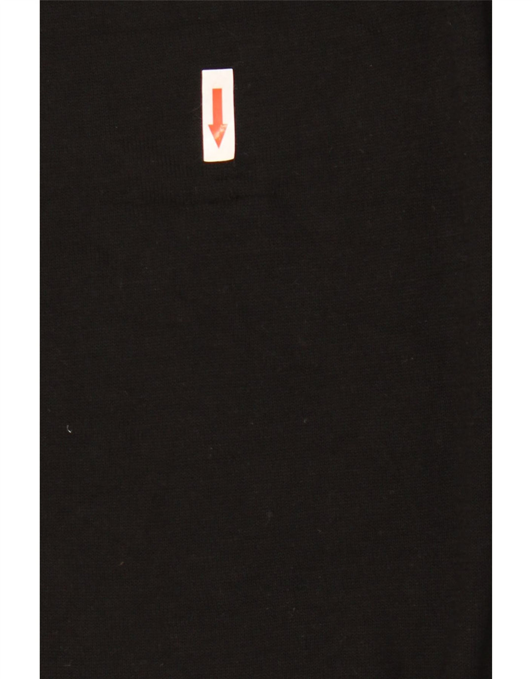 Zara Womens Oversized Crew Neck Jumper Sweater UK 10 Small Black Viscose