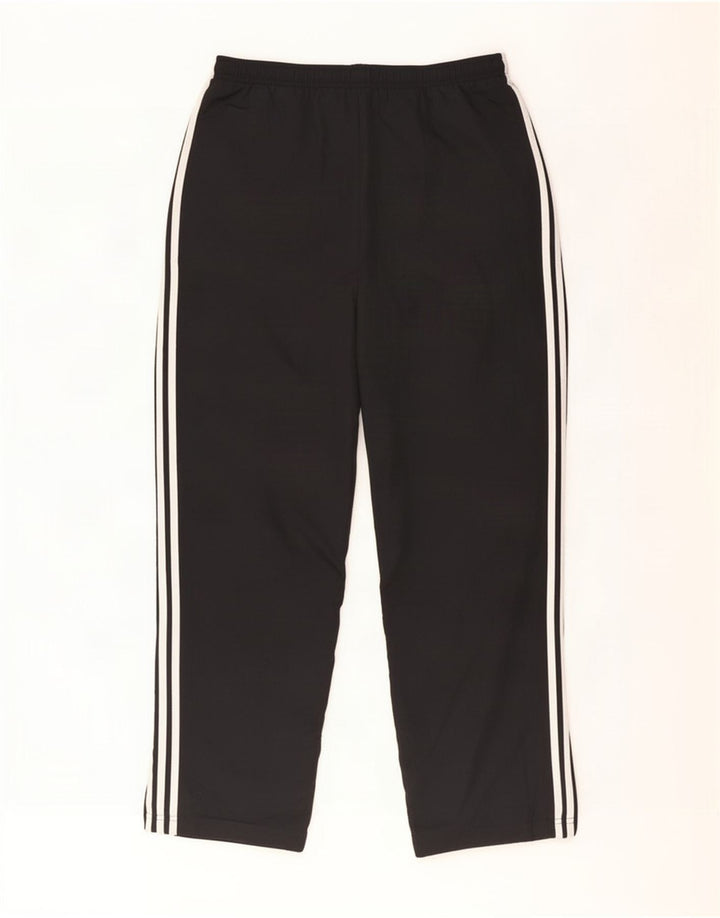Adidas Womens Tracksuit Trousers UK 14 Large Black Polyester