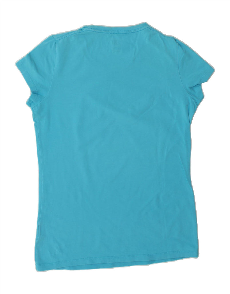 NIKE Womens T-Shirt Top UK 16/18 Large Blue Vintage Nike and Second-Hand Nike from Messina Hembry 