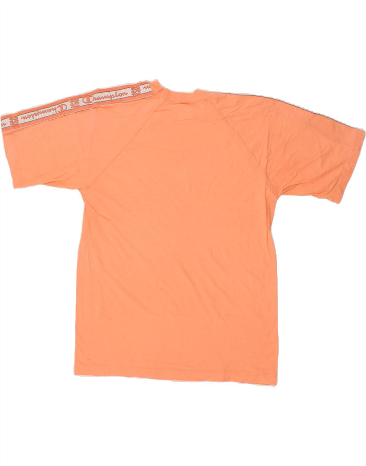 CHAMPION Mens Graphic T-Shirt Top Large Orange Cotton Vintage Champion and Second-Hand Champion from Messina Hembry 