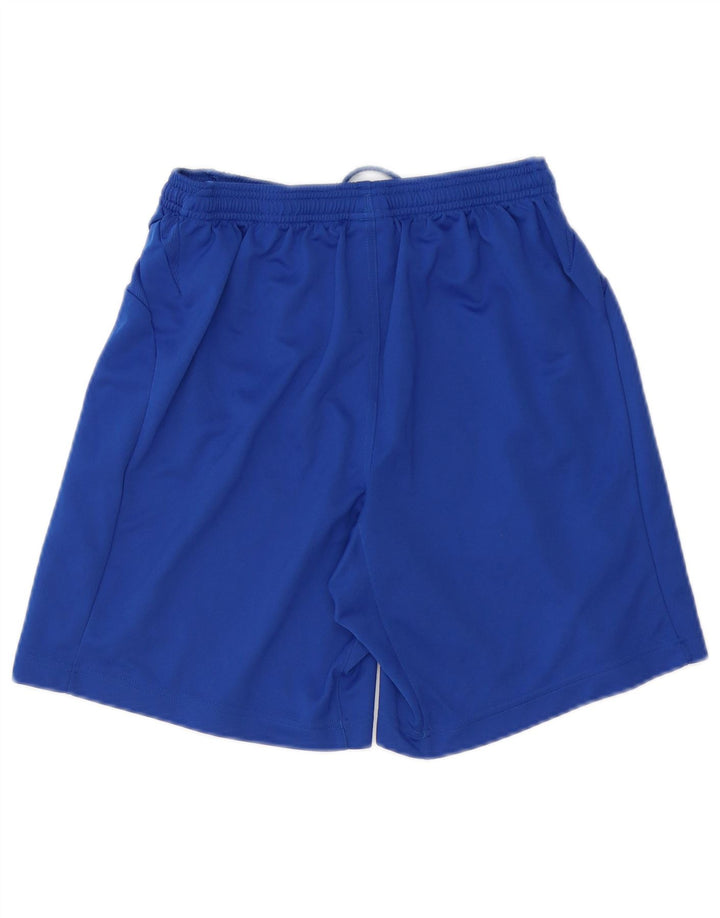 Umbro Mens Sport Shorts Medium Blue Polyester