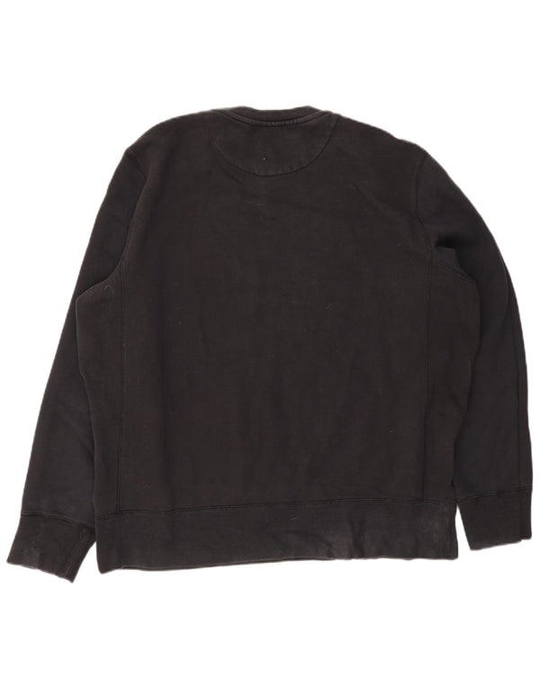Nike Mens Graphic Sweatshirt Jumper UK 46/48 XL Black Cotton