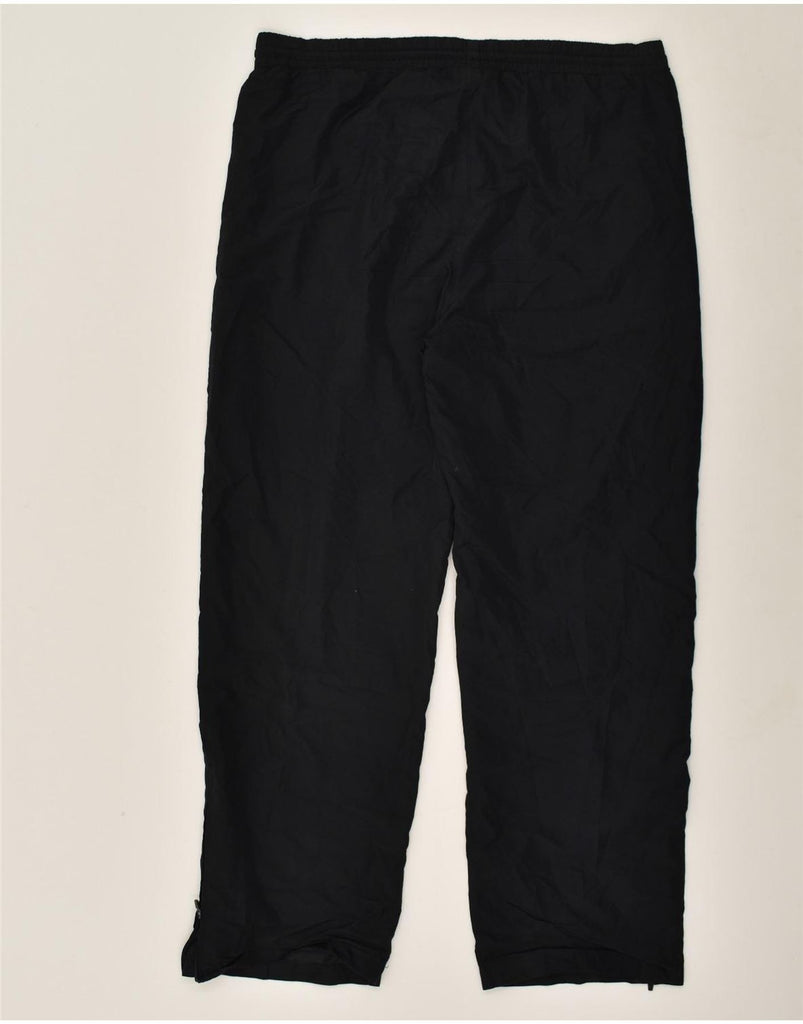 HUMMEL Mens Tracksuit Trousers Medium Black Polyester | Vintage Hummel | Thrift | Second-Hand Hummel | Used Clothing | Messina Hembry 