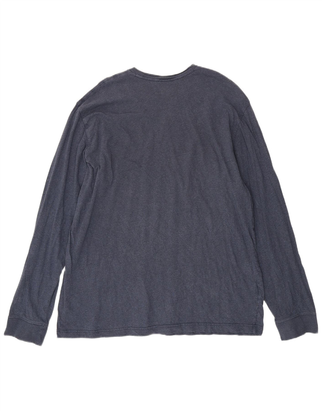 Eddie Bauer Mens Tall Top Long Sleeve XL Navy Blue Cotton