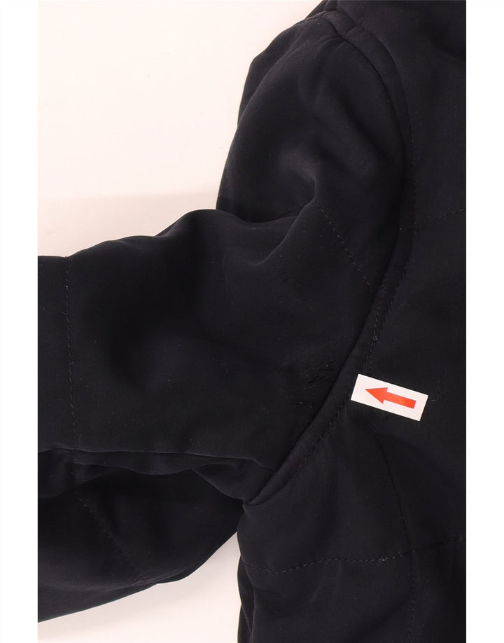 Jack & Jones Mens Hooded Windbreaker Jacket UK 36 Small Navy Blue Polyester