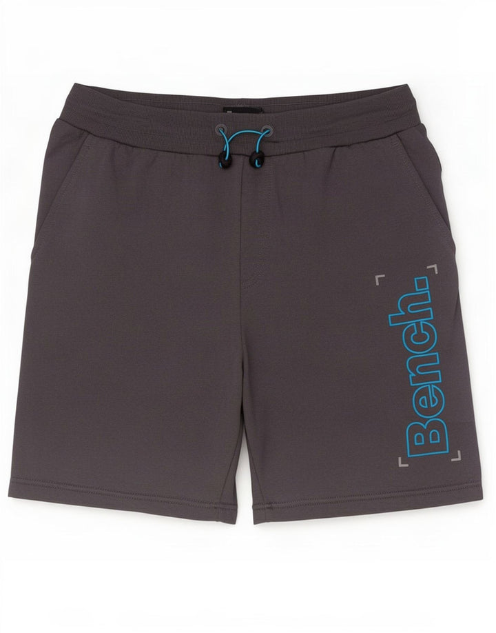 Bench Mens Graphic Sport Shorts Large Grey Cotton