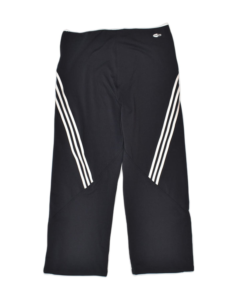 ADIDAS Girls Clima 365 Tracksuit Trousers 15-16 Years Black Polyester | Vintage | Thrift | Second-Hand | Used Clothing | Messina Hembry 