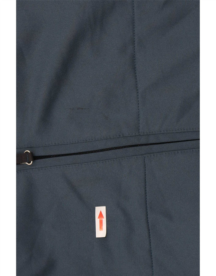 Diadora Mens Tracksuit Top Jacket IT 46 Small Blue Colourblock Polyester