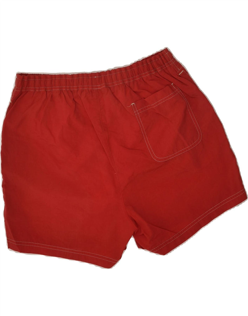 CHAMPION Mens Sport Shorts Large Red Polyamide | Vintage Champion | Thrift | Second-Hand Champion | Used Clothing | Messina Hembry 