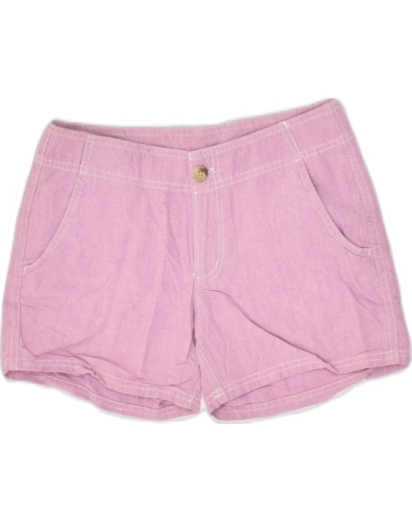 COLUMBIA Womens Hot Pants US 2 XS W28 Pink Cotton | Vintage Columbia | Thrift | Second-Hand Columbia | Used Clothing | Messina Hembry 