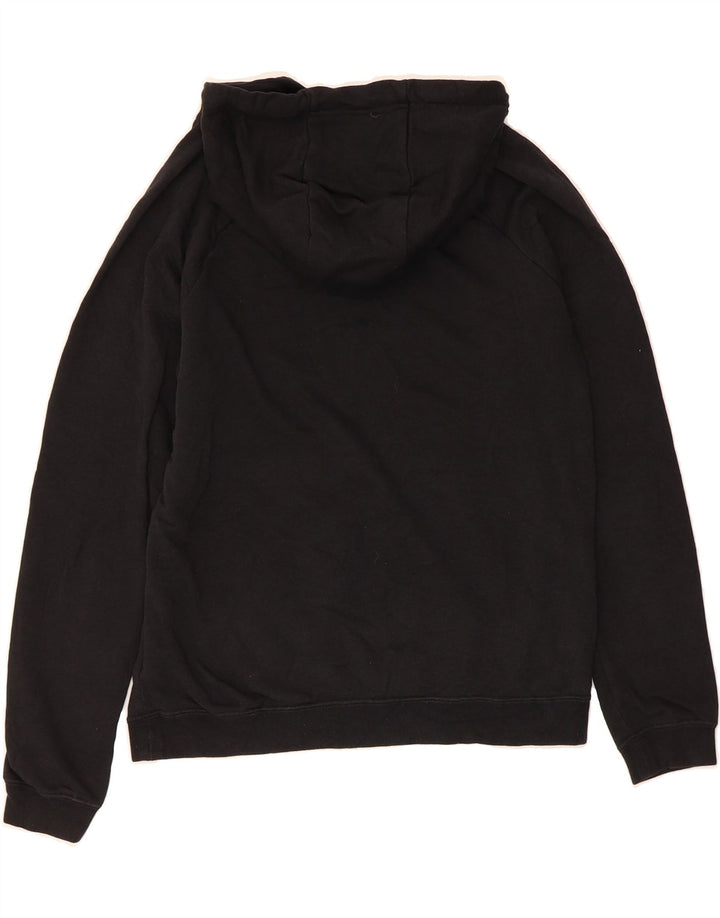 NIKE Mens Graphic Hoodie Jumper Small Black Cotton Vintage Nike and Second-Hand Nike from Messina Hembry 