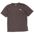 The North Face Mens T-Shirt Top Small Grey Polyester