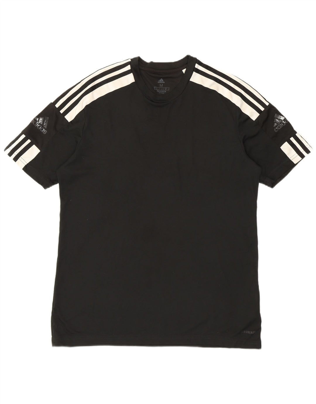 Adidas Mens Aeroready Graphic T-Shirt Top Medium Black Colourblock