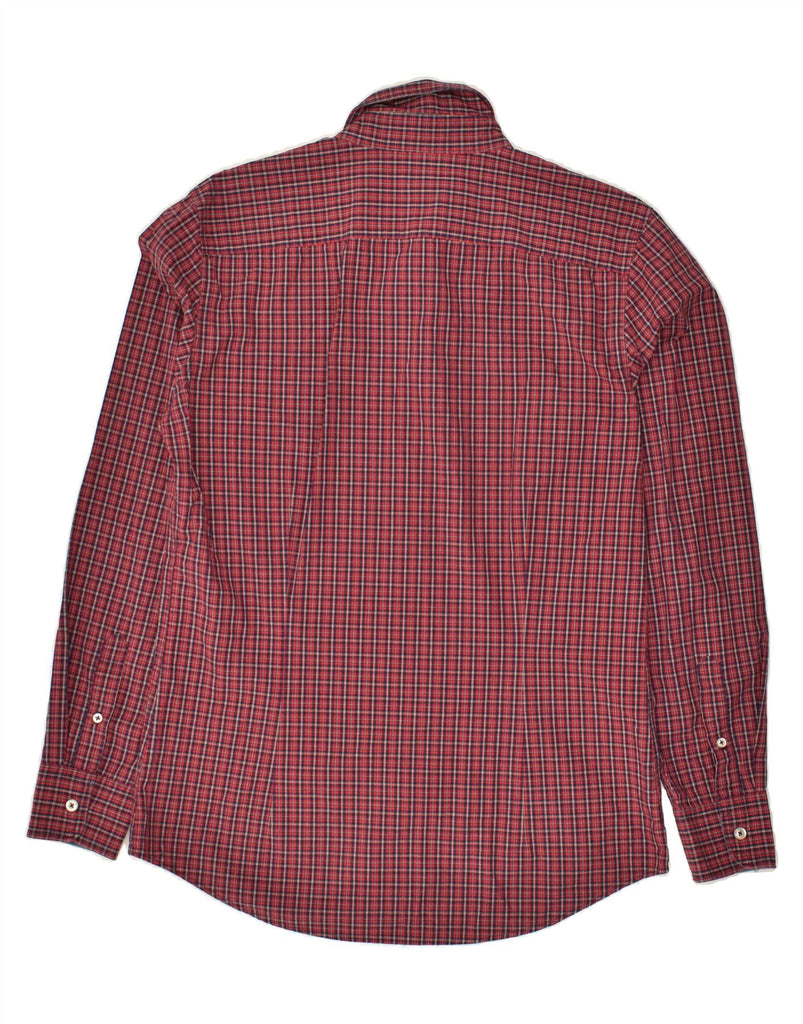 BENETTON Mens Shirt Small Red Check Vintage Benetton and Second-Hand Benetton from Messina Hembry 