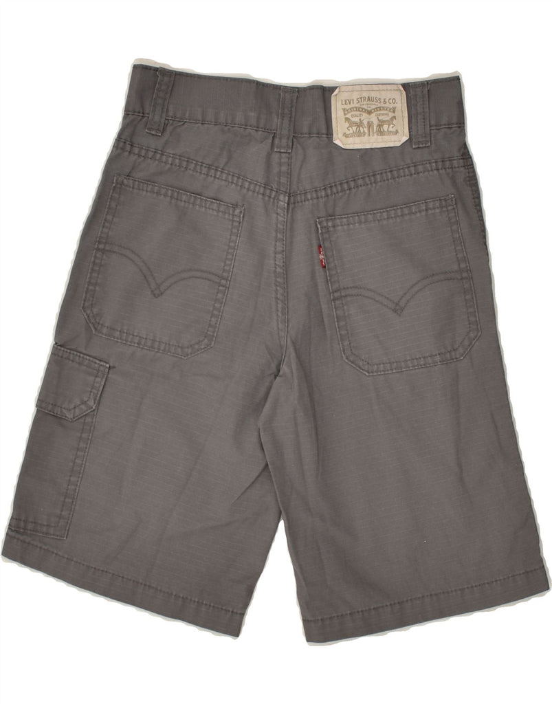 LEVI'S Boys Cargo Shorts 9-10 Years W26  Grey Cotton | Vintage Levi's | Thrift | Second-Hand Levi's | Used Clothing | Messina Hembry 