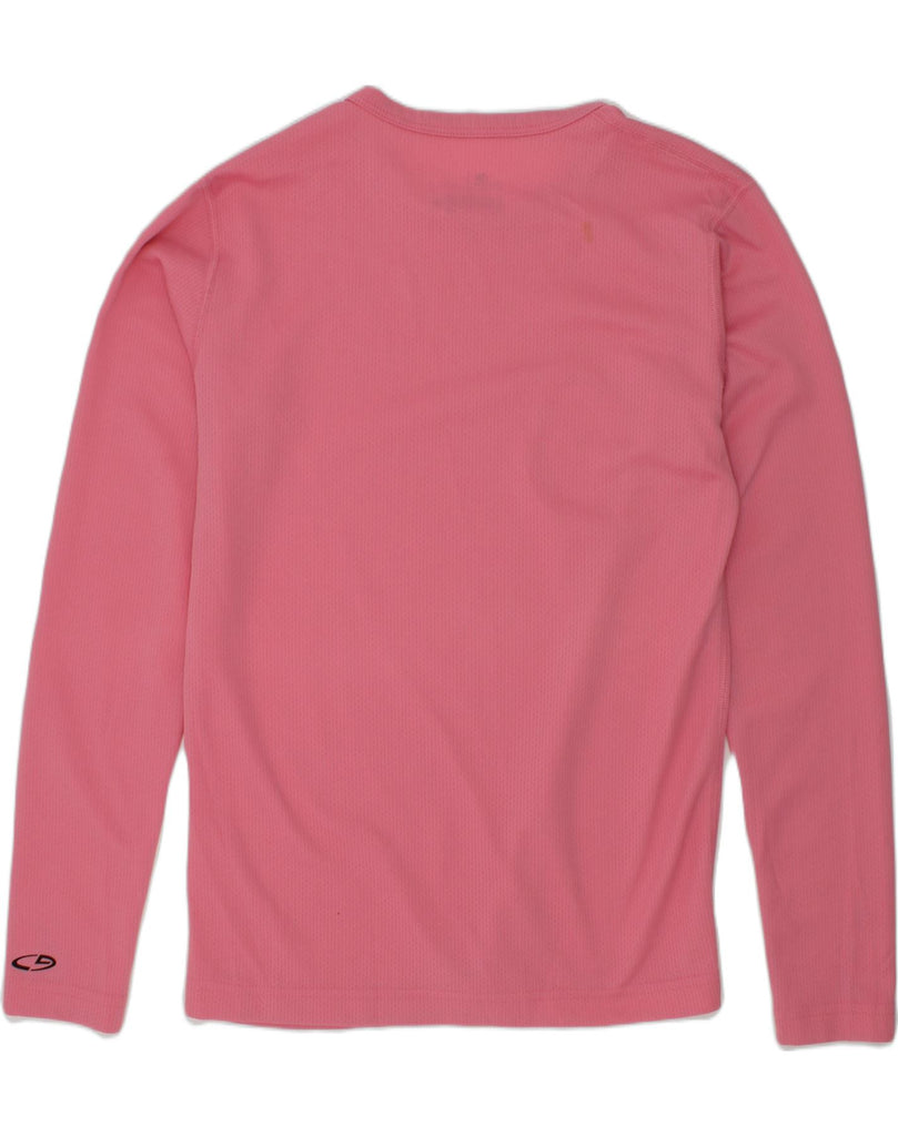 CHAMPION Girls Performance Top Long Sleeve 15-16 Years Large Pink | Vintage Champion | Thrift | Second-Hand Champion | Used Clothing | Messina Hembry 