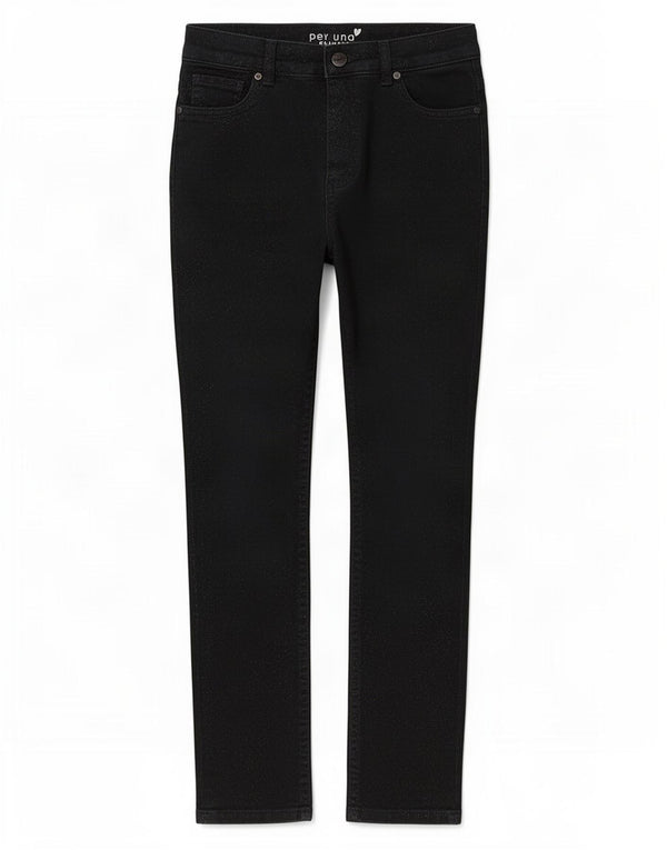 Marks & Spencer Womens Per Una Casual Trousers UK 8 Small W27 L26 Navy Blue