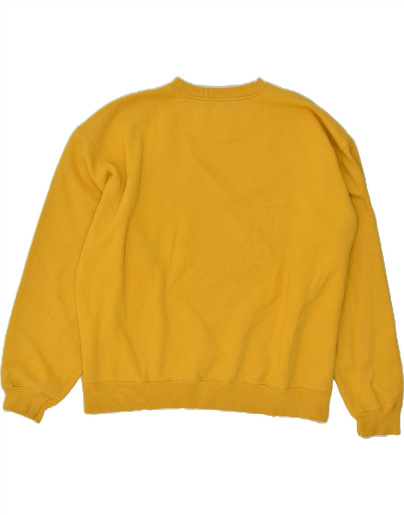 CHAMPION Mens Authentic Sweatshirt Jumper 2XL Yellow Cotton | Vintage Champion | Thrift | Second-Hand Champion | Used Clothing | Messina Hembry 