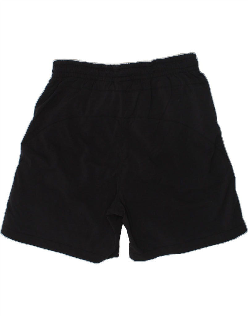 LOTTO Boys Sport Shorts 9-10 Years Small  Black Colourblock Polyester | Vintage Lotto | Thrift | Second-Hand Lotto | Used Clothing | Messina Hembry 