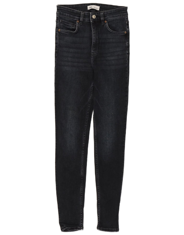 Zara Womens Skinny Jeans EU 36 XS W26 L28 Navy Blue
