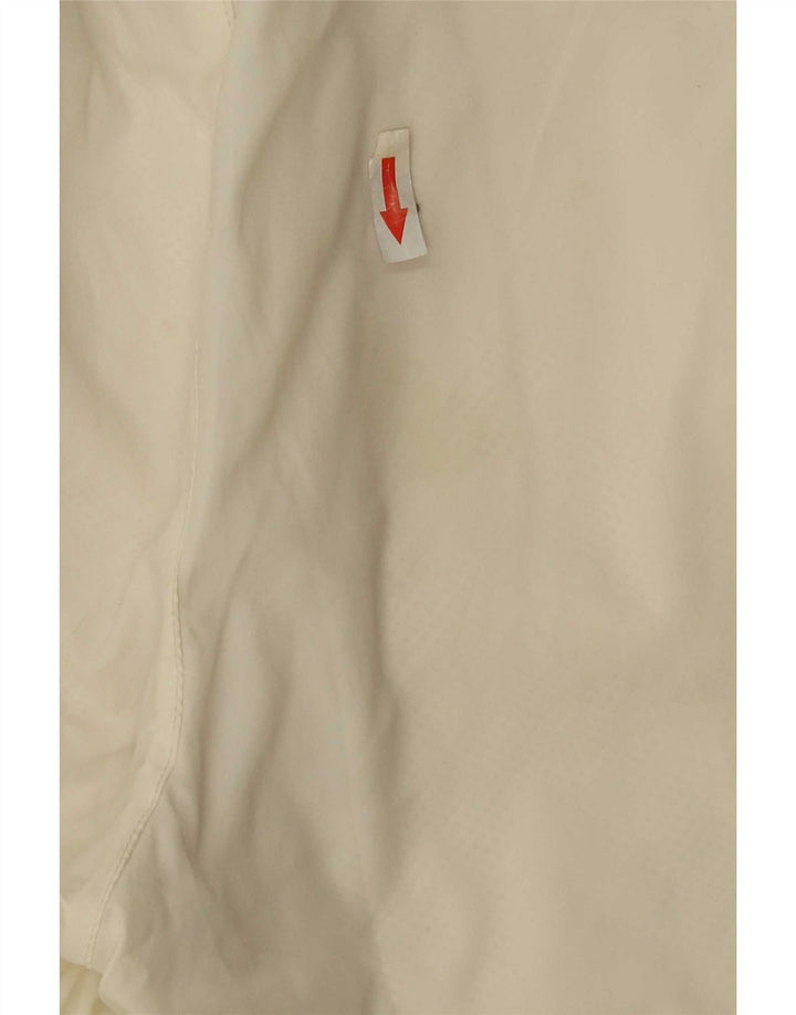 Champion Mens Capri Tracksuit Trousers Small White Colourblock Nylon