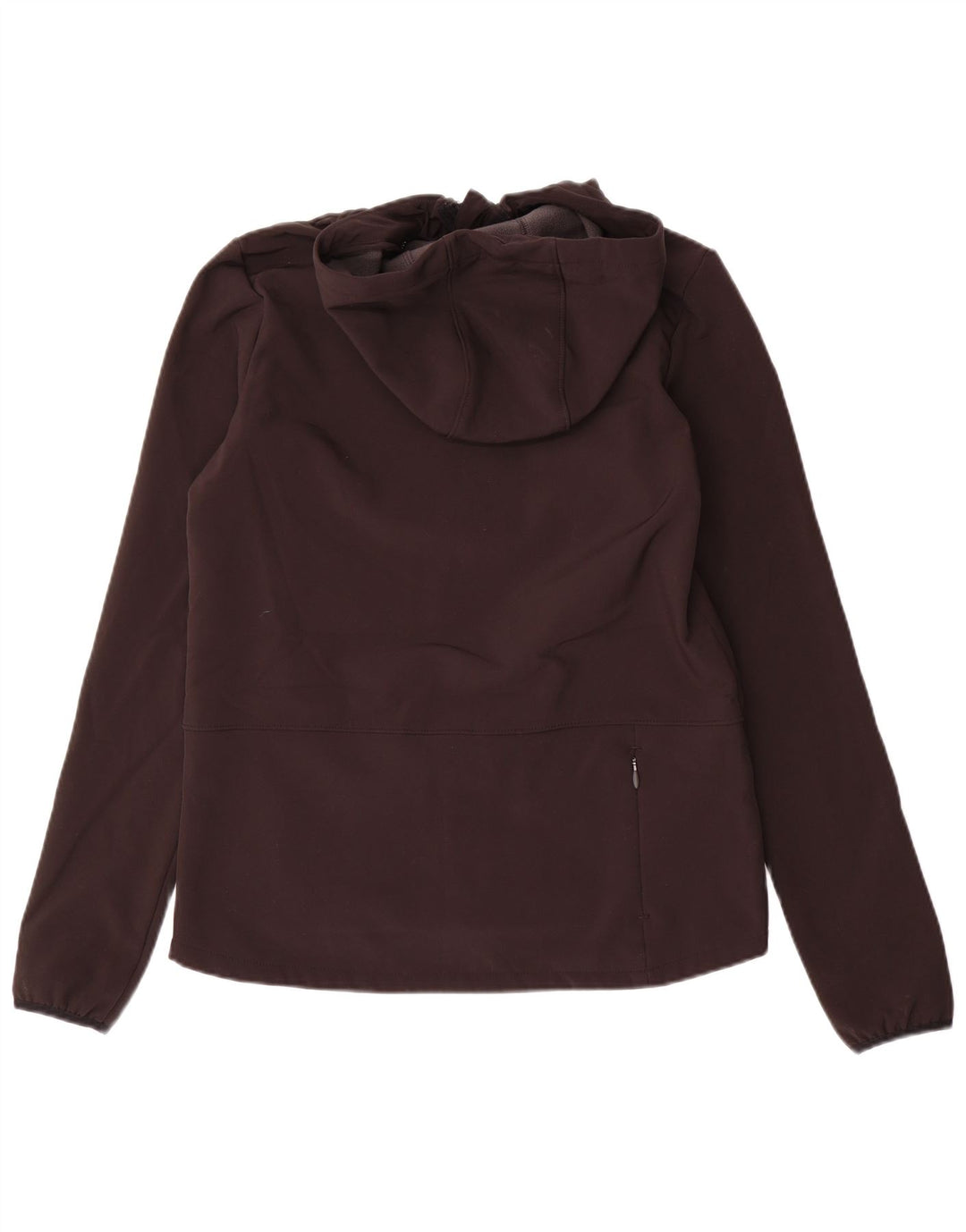 O'Neill Womens Hooded Windbreaker Jacket UK 14 Medium Black Colourblock