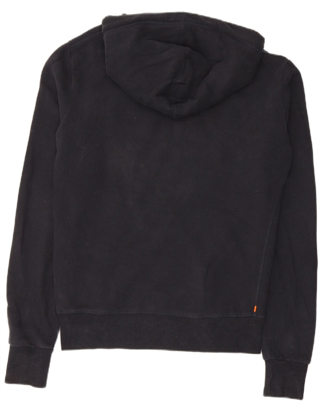 Superdry Mens Graphic Hoodie Jumper Small Black Cotton
