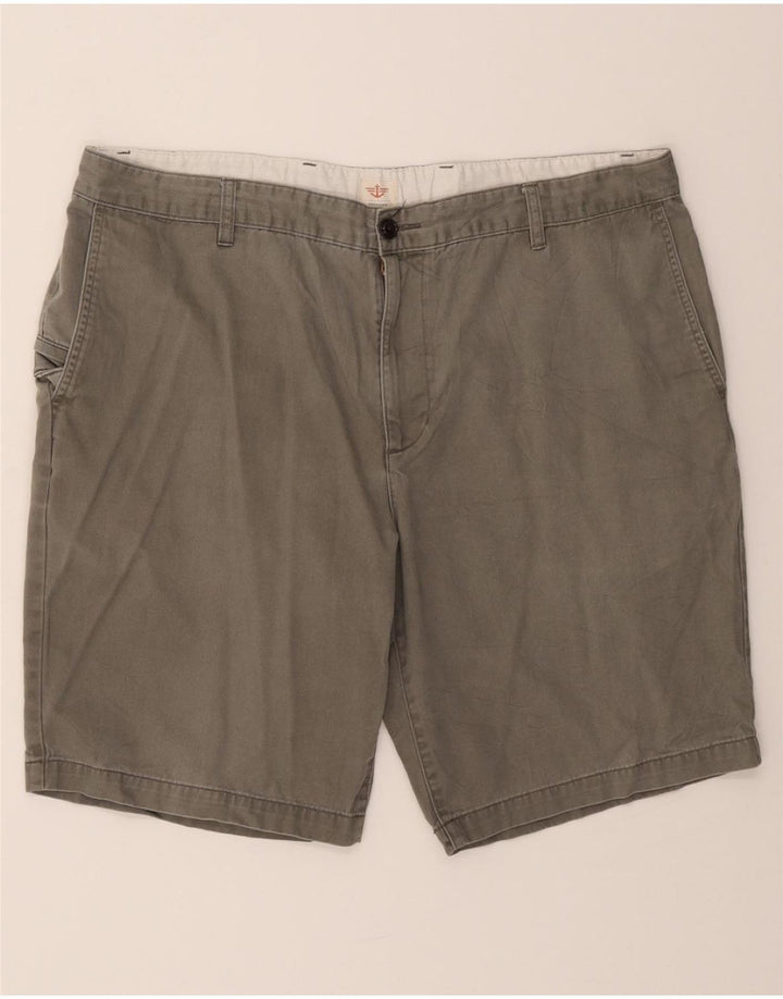 DOCKERS Mens Cargo Shorts W40 XL Grey Cotton Vintage Dockers and Second-Hand Dockers from Messina Hembry 