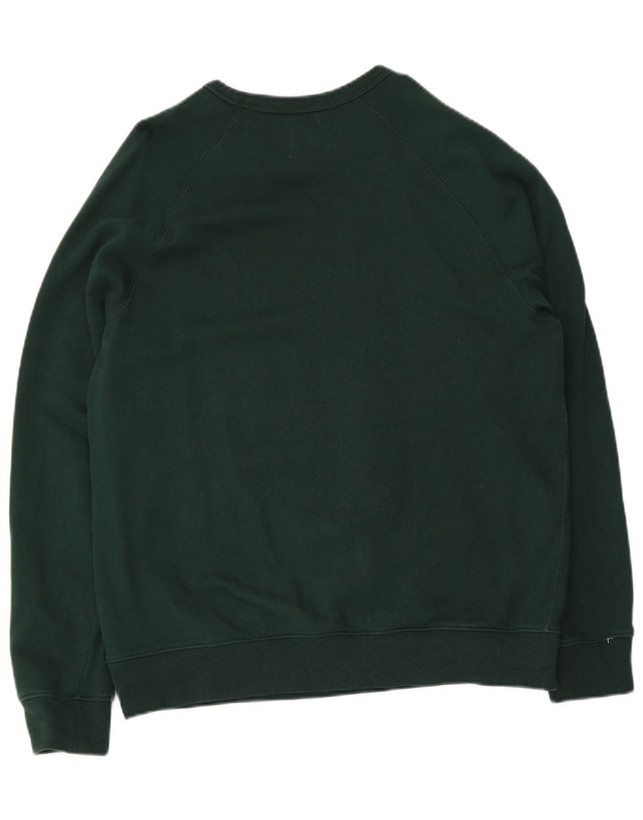 Marks & Spencer Mens Sweatshirt Jumper Medium Green Cotton