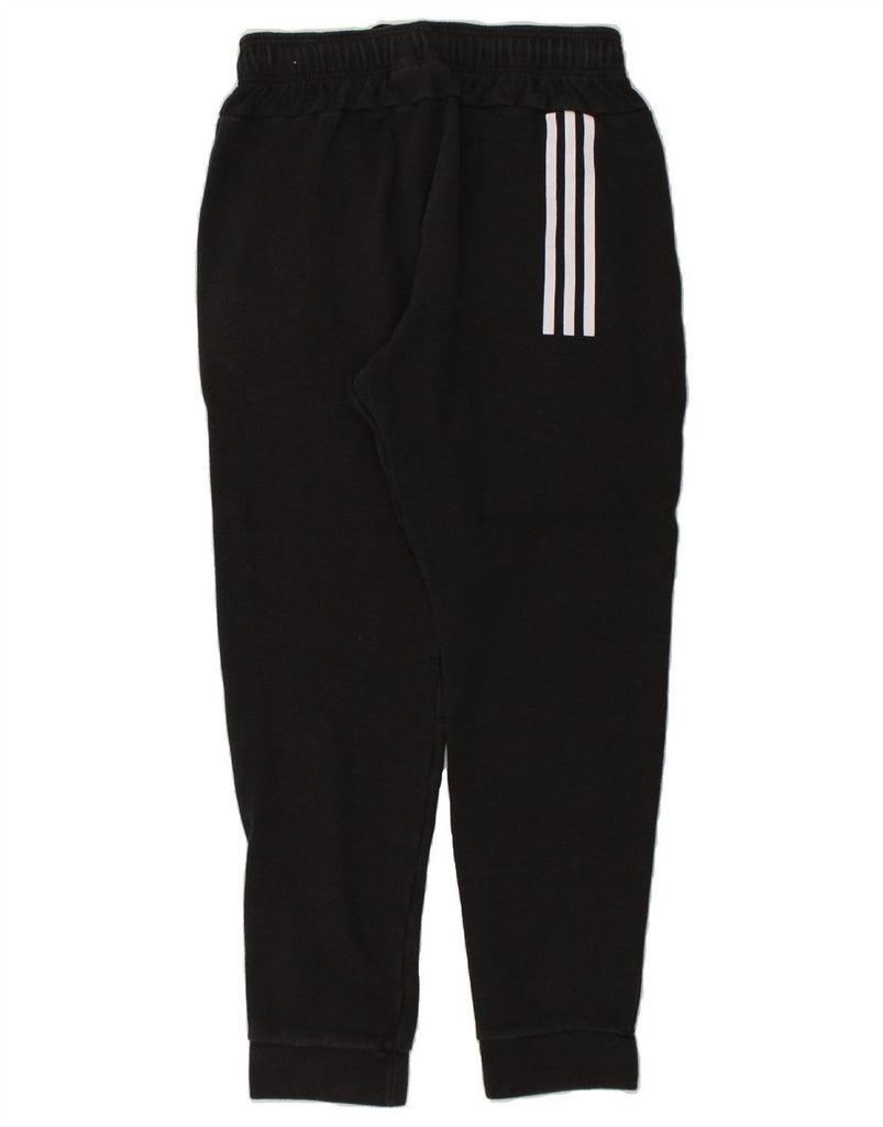 ADIDAS Mens Tracksuit Trousers Medium Black Cotton | Vintage Adidas | Thrift | Second-Hand Adidas | Used Clothing | Messina Hembry 