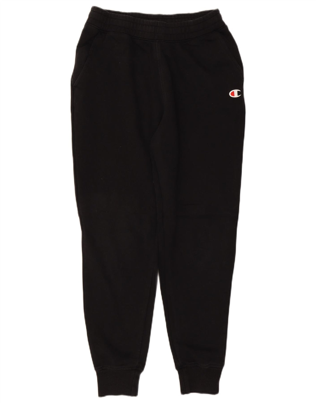 Champion Mens Tracksuit Trousers Joggers Medium  Black Cotton