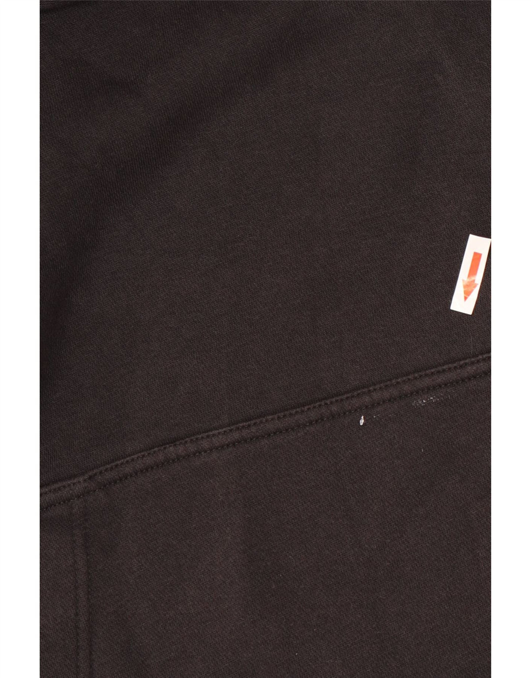 Nike Mens Graphic Hoodie Jumper Large Black Cotton