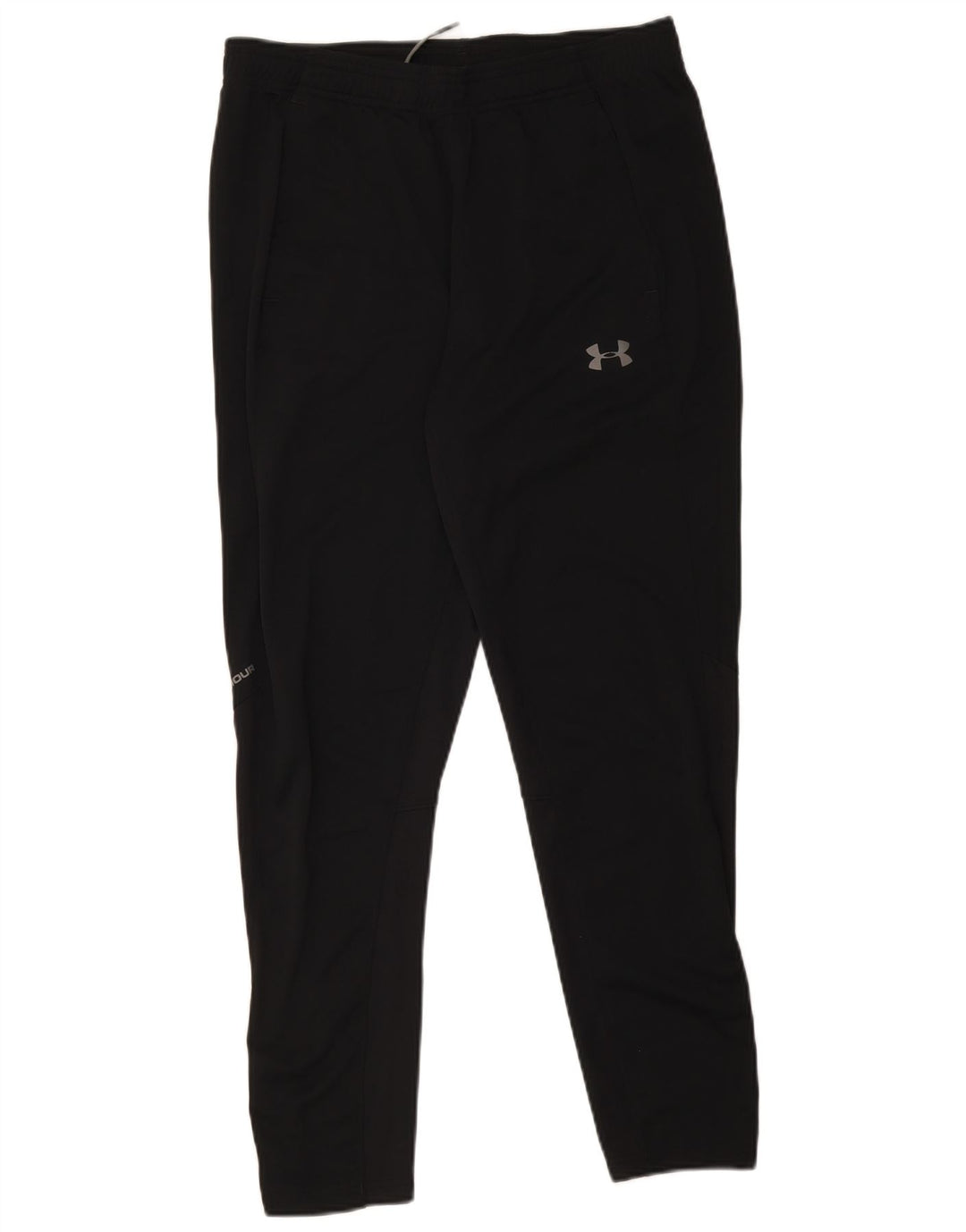Under Armour Mens Tracksuit Trousers Large Black Polyester