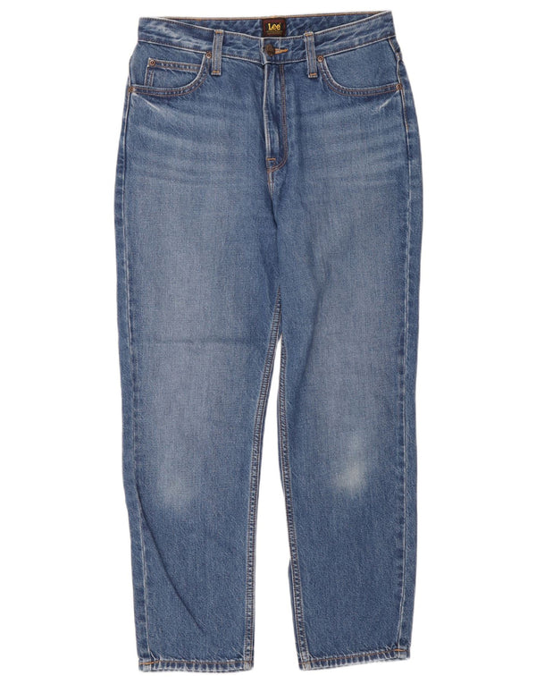 Lee Mens Carol Cropped Jeans W28 L25 Blue Cotton