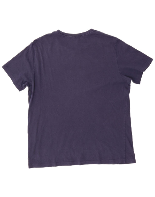 Levi's Mens Graphic T-Shirt Top Large Navy Blue Cotton