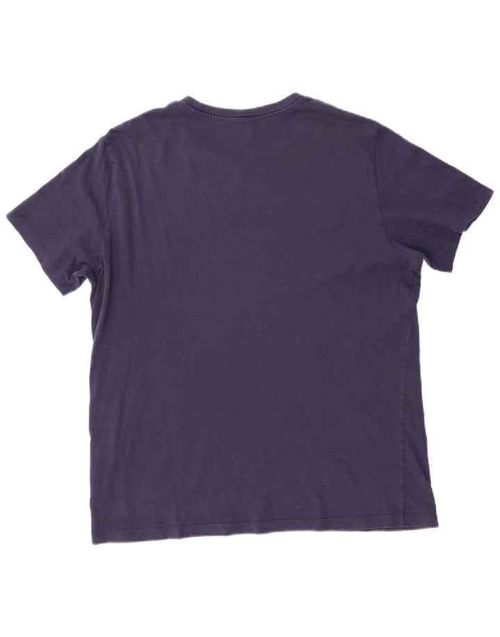 Levi's Mens Graphic T-Shirt Top Large Navy Blue Cotton